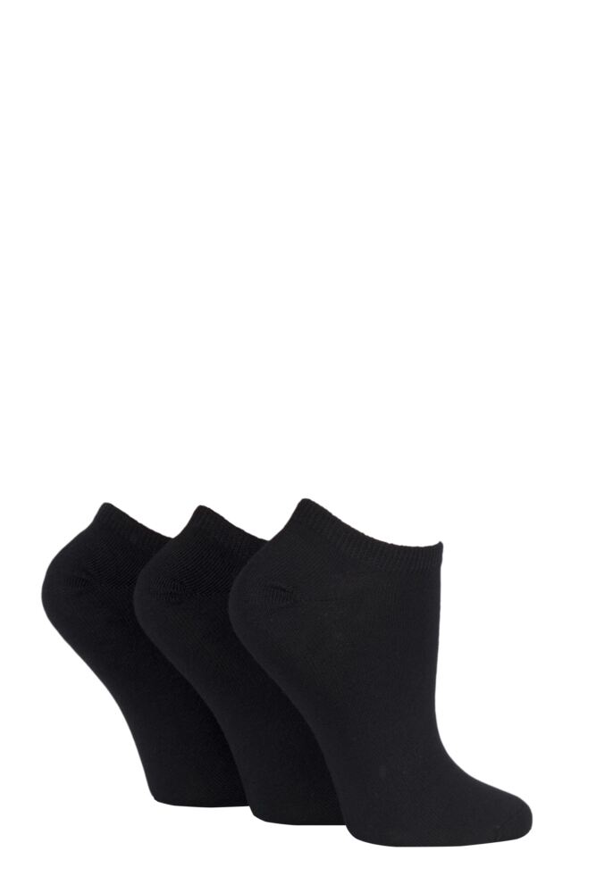 Ladies black trainer on sale socks