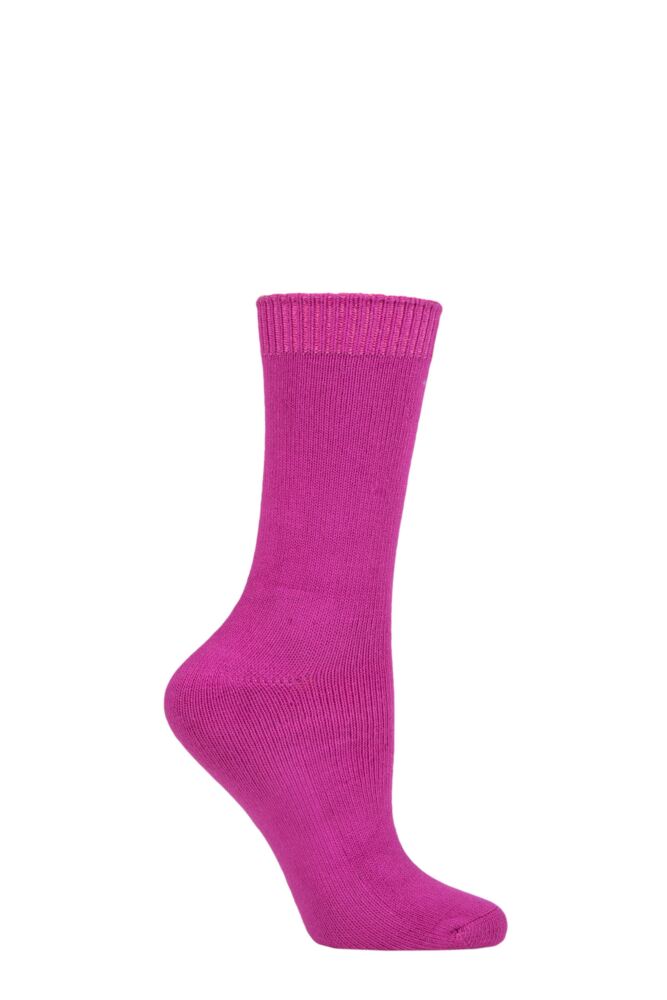 Lazy Panda Ladies’ Bamboo Plain Colour Socks (1 pair)