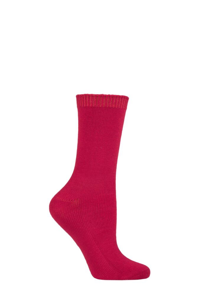 Lazy Panda Ladies’ Bamboo Plain Colour Socks (1 pair)