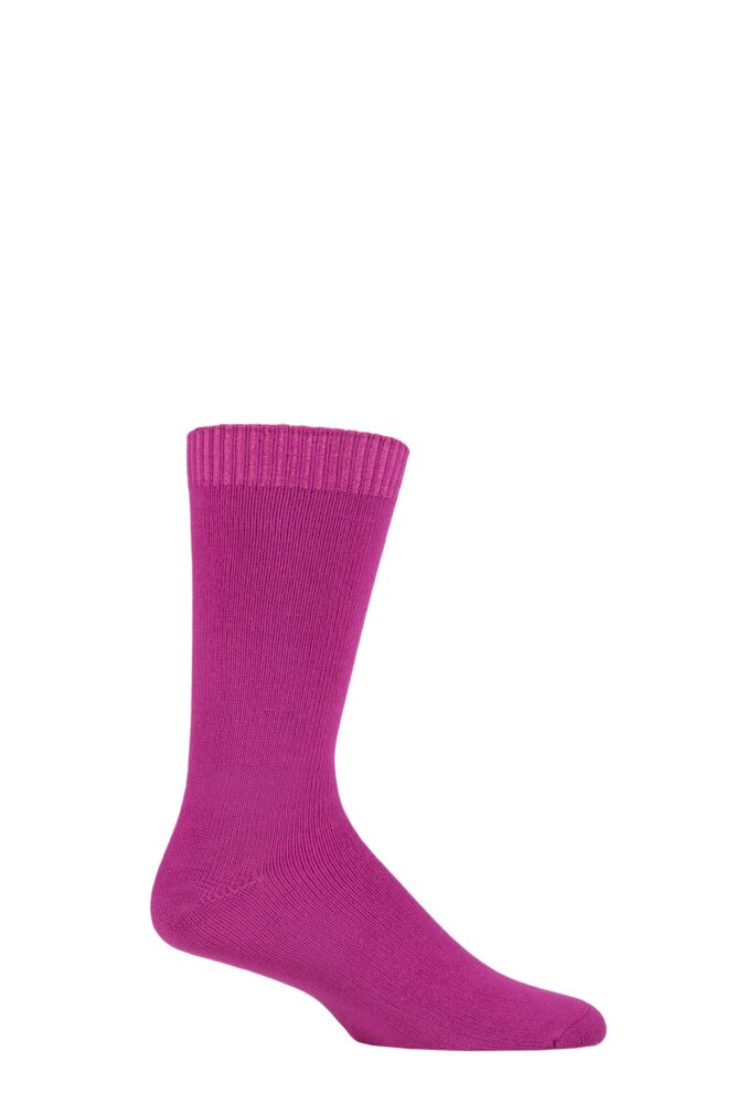 Plain Fuchsia Pink Men's Socks from Ties Planet UK